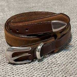 Orvis Leather Belt 40